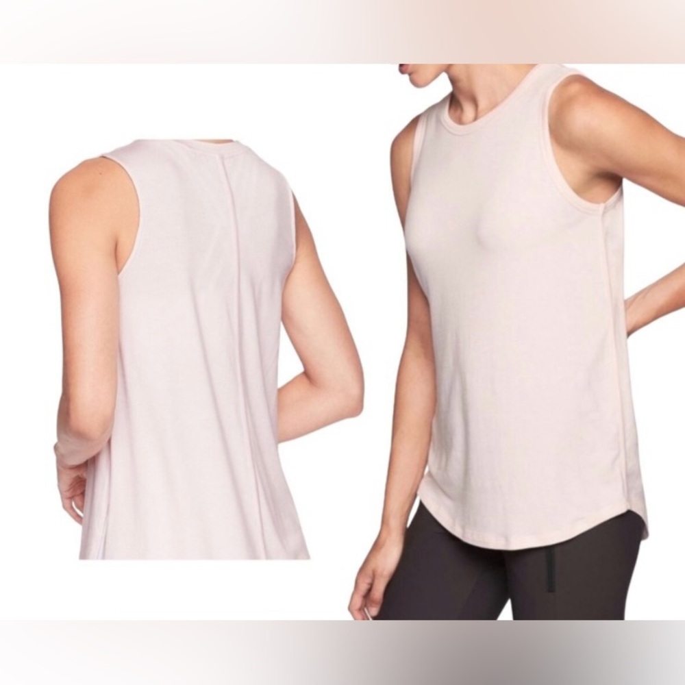 Athleta | Cloudlight Relaxed Tank in Milkshake Pink SzL🩷